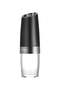 homgeek Gravity Electric Salt And Pepper Mil Black/Clear/Grey 20.2x6.3cm