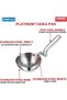VINOD Triply Stainless Steel Tadka Pan Large – 300 ml (11 cm) | Balanced Handle Design | Vagar Pan - 5