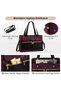 Laptop Bag for Women 15.6 Inch Tote Work Professional Leather Computer Briefcase Waterproof Handbag Shoulder Large Capacity Business Teacher Office Crossbody Purse - 5