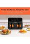 nutricook Digital Air Fryer Duo Vision,8.5L Capacity with Clear Window & Internal Light - 2