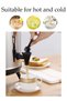 DUNISO Stainless Steel Beverage Dispenser,Insulated Tea Bucket, Hot and Cold Drink Container ， - 4