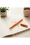 200 Fine Felt Tip Writing and Drawing Pens 0.4 mm Orange - 4