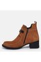 Large Size Women's Genuine Leather Boots 41-42-43-44-Taba Suede - 5