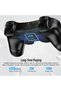 وحدة تحكم لجهاز PS3، حزمة من 2 وحدة تحكم لاسلكية مع تقنية Dual Shock، بلوتوث، عصا تحكم عن بعد قابلة لإعادة الشحن مع كابلين للشحن - 5