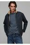 Men's Brown Classic Vintage Coated Indigo m Jean Jacket - 3