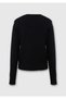 Women's Black Buttoned Cardigan Black Sweater & Cardigan - 7