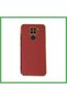 حافظة متوافقة مع هاتف Redmi Note 9 من السيليكون - أحمر BEZOSS
