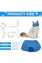 3 Pcs Cat Muzzle for Grooming, Breathable Mesh, Adjustable Set - 2