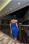 Flexible Fabric Evening Dress Sandy Strapless Dress · Color: Saks · Size: m Bsk2026 - 3