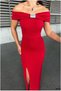 Halter Neck Evening Gown with Collar Detail · Color: Emerald · Size: XL BX - 4