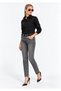 Women's Black Long Sleeve Slim Shirt. - 4