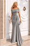 Degaje Dress: Low-Cut, Maxi-Sleeve, Evening Gown, Cowl Neckline, Long · Color: Cobalt · Size: M BX - 5
