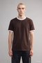 100% Cotton Slim Fit Crew Neck Short Sleeve Basic T-Shirt J2107Ax26Wn - 2