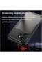 حافظة لهاتف Honor 600، حافظة هاتف شفافة غير لامعة مع حماية للكاميرا، غطاء حماية متين ومقاوم للصدمات - أسود - 3