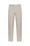 Slim Fit Beige Dobby Suit - 3