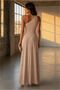 Single-Strap Shoulder Maxi Evening Gown · Color: Yellow · Size: XL BX - 4