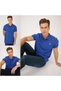 Blue Sailboat Men's Polo Collar T-Shirt, XL - 6