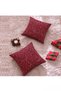 Christmas Throw Pillow Covers, 2Pcs Red Black Buffalo Plaid Snowflake Cushion Case, Soft 100% Polyester Square Pillowcase 45x45cm, Invisible Zipper, Xmas Decor for Sofa, Couch, Bedroom, Living Room - 7