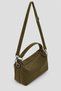 Women's Mevora Soft Textured Suede Bag Khaki Green - 5