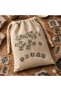 50 Piece Letter Number Symbol Stencil Set 250 Micron Mylar Turkish Character Wood Fabric Painting Template Agenova - 3