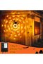Decorations Lights, LED Spider Web Lights, 70 LEDs Spider Web Light with 8 Light Modes, Festival Decoration with Remote Control for Party, Garden, Window, Indoor