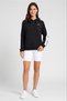 Women Sportswear Fit Long Sleeve Outdoor Hoodie, Black - 2