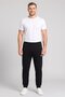 Men Regular Fit Outdoor Sweatpants, Black - 2