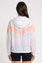 Women Sportswear Fit Outdoor Windbreak Jacket, White - 4