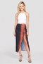 Women Allover Print Midi Skirts, Multicolor - 2