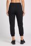 Women Regular Fit Outdoor Capri Sweatpants, Black - 4