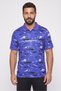 Men Sportswear Fit Short Sleeve Training Polo Shirt, Multicolor