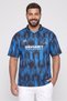 Men Sportswear Fit Short Sleeve Defiant Football Jersey, Multicolor