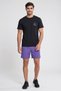 Men Sportswear Fit Graphic Print Outdoor T-Shirt, Black - 2