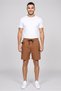 Men Sportswear Fit 7 Inseam Training Shorts, Brown - 2