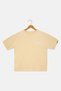 Kids Boy Short Sleeve Brand Logo T-Shirt, Sand - 3