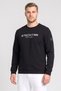 Men Sportswear Fit Long Sleeve Training Sweatshirt, Black