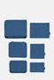 6 Pieces Packing Cubes in Mist, Blue - 3