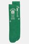Men Celtics Basketball Crew Socks, Green