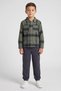 Kids Boy Regular Fit Plaid Long Sleeve Casual Shirt, Multicolor