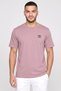 Men Sportswear Fit Short Sleeve Outdoor T-Shirt, Mauve