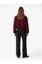 Long-Sleeve Bomber Jacket with Pockets and Zipper - 4