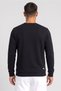 Men Sportswear Fit Long Sleeve Outdoor Sweatshirt, Black - 4
