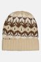 Men Knitted Bennie Hat, Multicolor