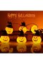 Halloween Decoration Pumpkin Shaped Glowing String Lights, 3M 20 LEDs LED Decor Lights for Family Party Escape Room - 6
