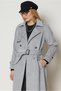 Belted Brown Coat 90678 - 2