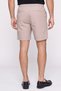 Men Solid 9 Inseam Chino Shorts, Beige - 4