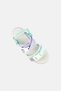 Kids Girl Beach Velcro Closure Sandals, Multicolor - 3