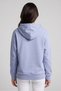Women Relaxed Fit Long Sleeve Outdoor Hoodie, Blue - 4