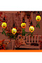 Festival Decorations Ghost Witch Hat with Lights for Party Indoor Outside Ornaments and Yard Tree Garden,5pcs - 8