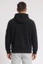 Men Regular Fit Long Sleeve Outdoor Hoodie, Black - 4